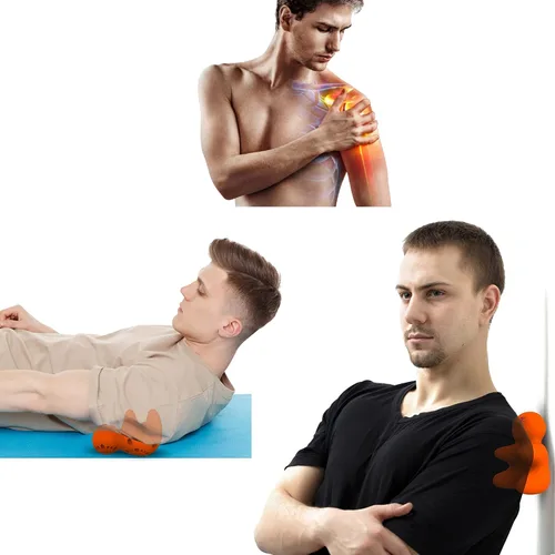 Miniatura 3 de LittleMum Trigger Point Massager Dolly, Neuralgia Occipital de Liberación Miofascial, Dolor de Cuello y Hombros,Dolor de cabeza por tensión, ATM