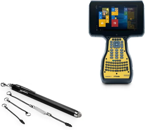 BoxWave Lápiz capacitivo compatible con Trimble Ranger 7, EverTouch capacitivo, punta de fibra, color negro azabache