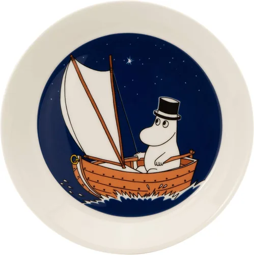 Miniatura 14 de Arabia Moomin Plate 7.48in Fillyjonk, Gris