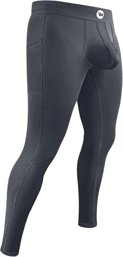 Real Men ABCD Pouch - Pantalones de compresión para hombre, paquete de 1, 2 y 3, leggings para hombre, pantalones de yoga, medias, capa base para