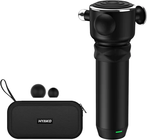 HYAKO R1 Masajeador Muscular Vibratorio de Tejido Profundo - Masajeador de Espalda Terapéutico para Alivio de Todo el Cuerpo - Alivio del Dolor