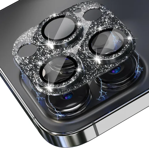 Miniatura 8 de Choiche Protector de lente de cámara para iPhone 14 Pro/iPhone 14 Pro Max, cubierta de cámara brillante con protector de pantalla de lente de vidrio