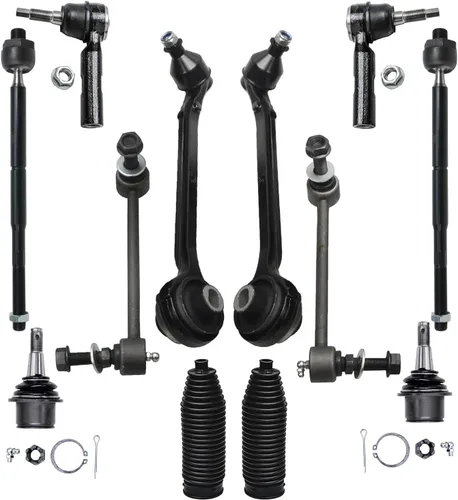 Miniatura 72 de Detroit Axle - Kit de suspensión delantera de 12 piezas para Mercury Grand Marquis Ford Crown Victoria Town Car 2003-2011, 2 brazos de control