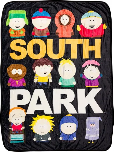 Miniatura 17 de Silver Buffalo Peanuts con Pig-Pen, Lucy, Woodstock, Schroeder, Charlie Brown, Snoopy, Sally, Peppermint Patty y Linus 45” x 60” Manta de Forro