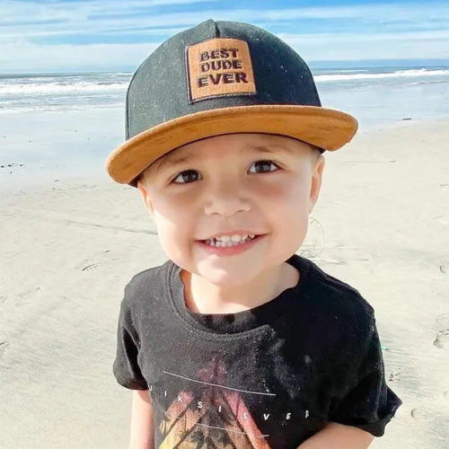 Miniatura 9 de Gorra de béisbol para niños pequeños, sombreros de camionero para bebé, traje de niño, sombrero de sol para recién nacido, gorra de malla con cierre