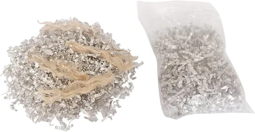 Miniatura 2 de Kit de inicio de fuego de magnesio – 6 bolsas de virutas de magnesio + varilla de ferro de 3.15 pulgadas, 20 cables de yesca encerados de 4