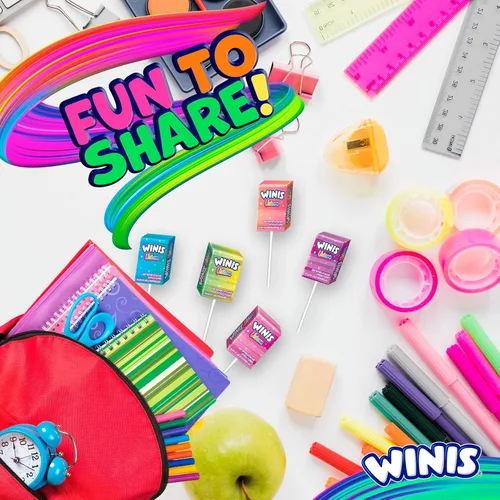 Miniatura 7 de Winis Unicorn Chewy Taffy Pops Sabor de algodón de azúcar Tamaño compartido de 4.3 onzas bolsa – 15 piezas Regalos, vacaciones, fiestas