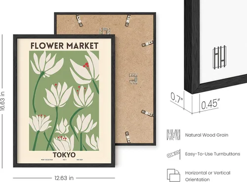 Miniatura 3 de Haus and Hues - Póster de mercado de flores, decoración botánica, arte de pared de flores, póster de arte de flores e impresiones de flores, arte