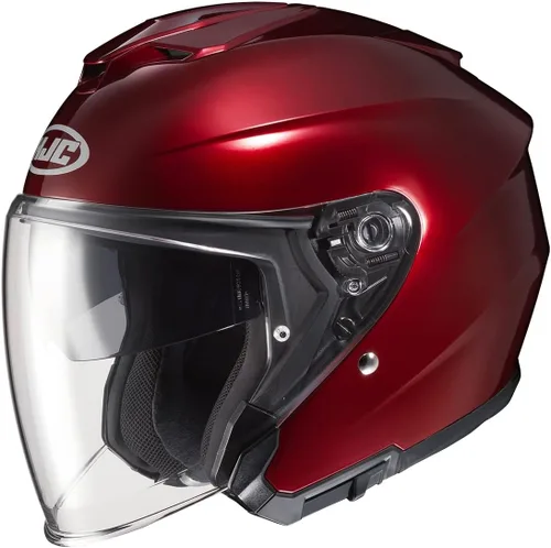 Miniatura 5 de HJC i30 - Casco de motocicleta natural sólido, aprobado por DOT (negro, XS)