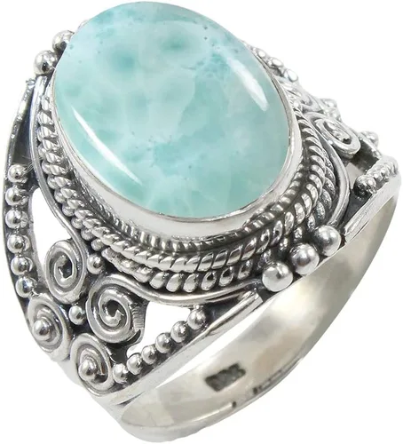 Miniatura 7 de Anillo de Plata Esterlina 925 para Mujeres con Piedra Preciosa Natural, Anillo de Compromiso de Plata Esterlina, Piedra Natal de Junio con Engaste