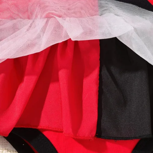 Miniatura 5 de HINTINA Conjunto de mameluco de Halloween para bebé recién nacida con calcetines