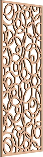 Miniatura 75 de Latrobe Paneles de pared decorativos de madera con calado, 9 3/8 pulgadas de ancho x 24 3/8 pulgadas de alto x 3/8 de alto, roble rojo rojo (Red Oak)
