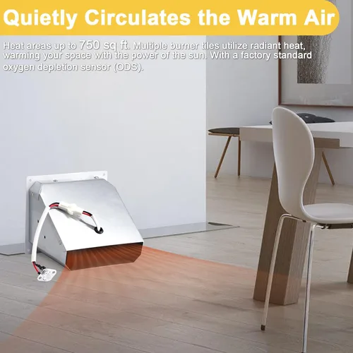 Miniatura 6 de Kit de ventilador F299201 para Mr Heater, calentadores de pared sin ventilación de 20,000-30,000 BTU (2016+), accesorios de soplador F299201 sin