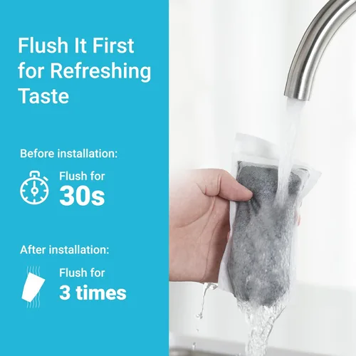 Miniatura 7 de AQUA CREST 06-RF Reemplazo para filtro recargable Brita®, sistema de filtración de agua recargable Brita®, menos plástico, reemplaza 1,800 botellas