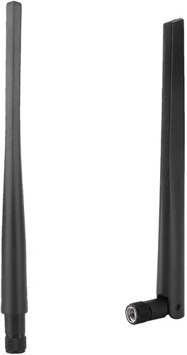 Miniatura 9 de Antena de enrutador de banda dual de alta ganancia 5dBi SMA antena direccional para RT AC68U AC66U Routers Negro 6.5 in