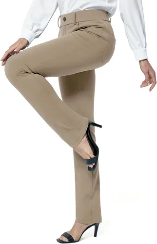 Miniatura 3 de M MOTEEPI Yoga Dress Pants for Women 31''29''33'' High Waisted Pull on Work Pants Business Slacks
