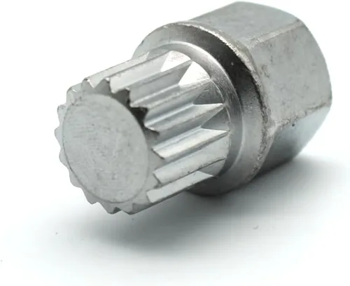 Miniatura 6 de TMAX Abc0/10Pt Bloqueo de rueda Lugnut antirrobo Tuerca Tornillo Eliminación de llave Socket S3057 para Vw Audi