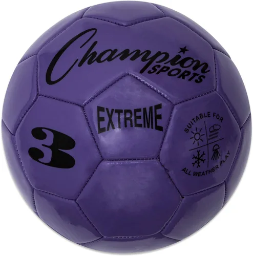Miniatura 24 de Champion Sports Extreme Series - Balón de fútbol – Tamaños 3, 4, 5, tacto suave, para todo clima, alta retención de aire, pelotas de liga