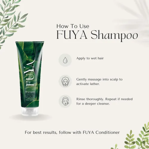 Miniatura 8 de FUYA Repair Essentials Champú aclarante limpieza profunda para raíces grasas y cuero cabelludo seco Fortalece el cabello dañado, restaura