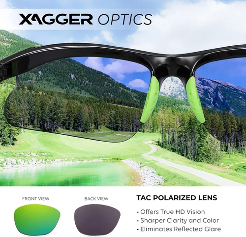 Miniatura 4 de Gafas de sol deportivas polarizadas para niños y niñas, gafas de béisbol y sóftbol, montura TR90