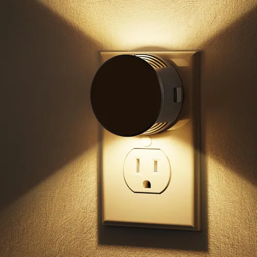 Miniatura 11 de Briignite - Luces nocturnas enchufables a la pared [paquete de 2], luz nocturna con sensor de crepúsculo a amanecer, brillo ajustable, 3000K blanco