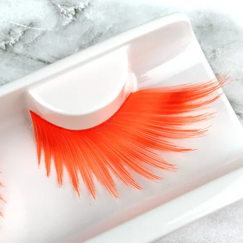 Miniatura 7 de Elegant Lashes QUEENIE Halloween Pride Rainbow colorido desfile pestañas postizas (negro)