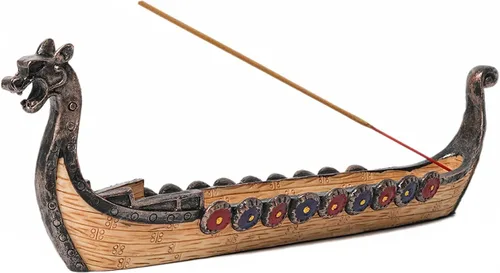 Soporte retro de incienso de dragón, quemadores de incienso, dragón barco, incienso, tallado a mano, adornos de incensario, decoración de habitación