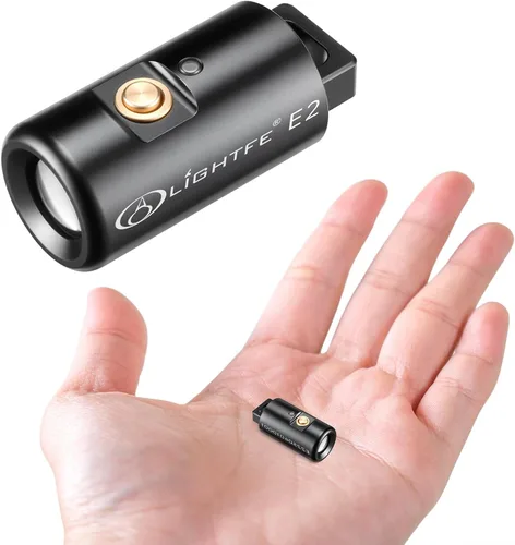 Miniatura 9 de Linterna UV Mini E2A 395nm, Luz Ultravioleta Recargable en Llavero, Luz Negra Profesional para Curación de Resina, Detector de Orina de Mascotas