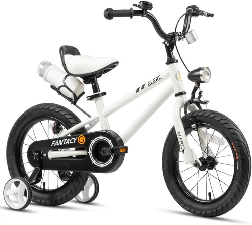 Miniatura 19 de Glerc Fantacy Kids Bike, 12-20 Inch Children Bicycle for 2-13 Years Old Boys Girls, Kids Bicycle with Water Bottle Holder & Headlight & Training