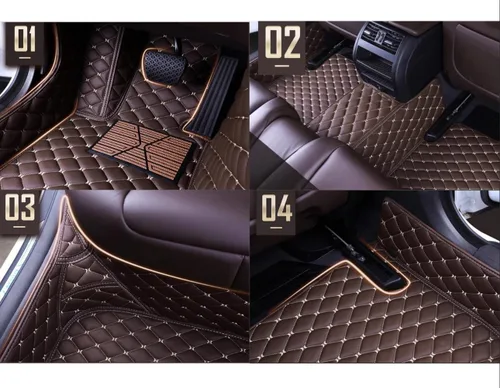 Miniatura 3 de Tapete de automóvil, personalizado para tu modelo personal, tapete de cuero resistente antideslizante impermeable para BMW, Ford, Nissan, Jeep