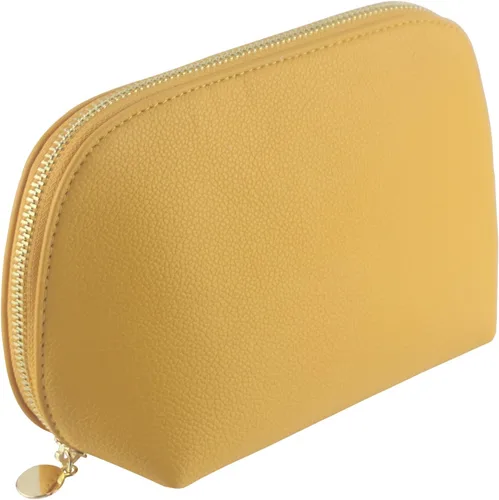 Miniatura 17 de Bolsa Pequeña de Maquillaje para Bolso Bolsa de Cosméticos Portátil Impermeable para Viaje Bolso de Maquillaje para Mujeres, Negro