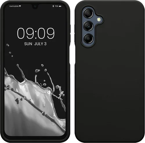 Miniatura 41 de kwmobile Funda Compatible con Samsung Galaxy A14 5G - Funda de teléfono de TPU y silicona con acabado suave - Verde Lima