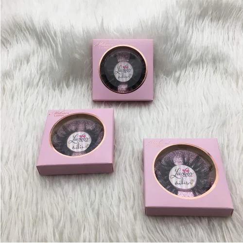 Miniatura 5 de Pestañas de visón Mikiwi 3 pares de pestañas D384-3, Pestañas de visón real, pestañas de visón esponjosas, pestañas gruesas de tira completa hechas
