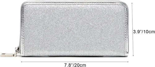 Miniatura 6 de Lam Gallery Cartera brillante con purpurina para fiestas de boda
