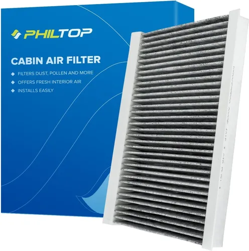 Miniatura 24 de PHILTOP Filtro de aire de cabina HEPA con carbón activado, compatible con Tesla modelo 3 2017-2025, modelo Y 2020-2025, filtro para arriba el olor a