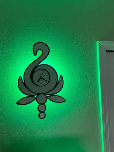 Miniatura 9 de Oliva's Art Design Reloj de pared LED Swan