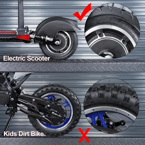 Miniatura 3 de RUTU Tubos interiores de 10 x 2.50 pulgadas, juego de tubos para scooter de 10 pulgadas, compatible con scooter eléctrico, scooters y tableros