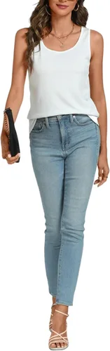 Miniatura 5 de Vrtige Blusa básica sin mangas con cuello redondo para mujer