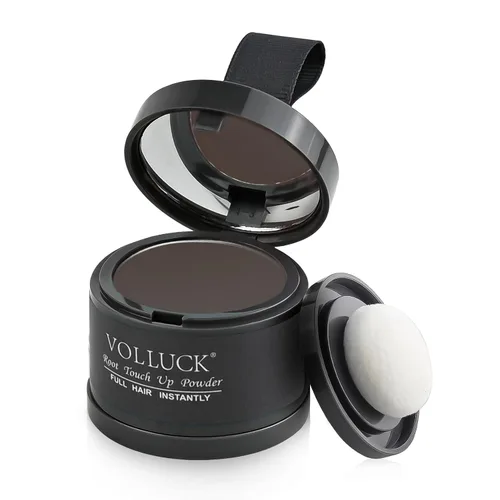 Miniatura 44 de Polvo de retoque de raíz, polvo instantáneo para la línea del cabello para áreas delgadas y cobertura de cabello gris, cobertura de raíz natural