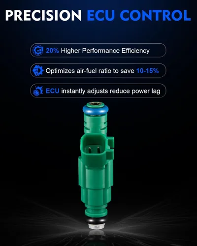 Miniatura 4 de YZHIDIANF - Inyectores de combustible actualizados 0280156193 de alto rendimiento se adapta a: Mazda 3 2.3L L4 2004-2005, para: Mazda 5 2.3L L4