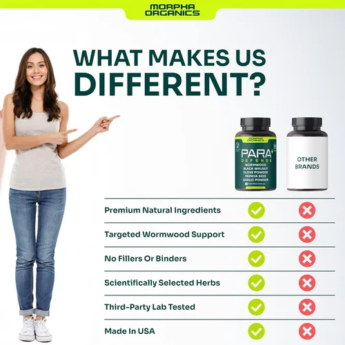 Miniatura 4 de Para Defense Limpieza y Desintoxicación Digestiva Ajenjo 250mg, Nogal Negro 250mg, Clavo 100mg, Semilla de Papaya, Ajo Suplemento Natural