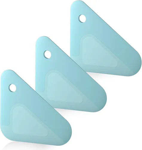 Rascador de alimentos, raspador de platos 2 en 1, nailon y silicona, herramientas raspadoras de cocina para sartenes de hierro fundido, utensilios