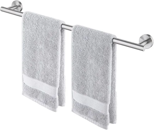 Miniatura 18 de Toallero KES para toalla de baño, cocina, mano, paños para trastes, hecho de acero inoxidable a prueba de óxido, montaje de pared, SUS304, 12