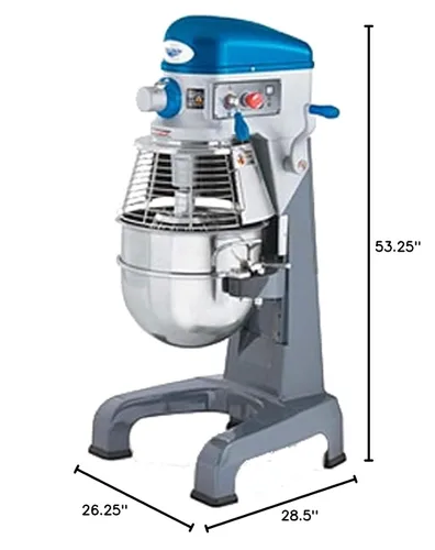 Miniatura 2 de Vollrath (40758) Mezclador de piso de 30 cuartos de galón con protector
