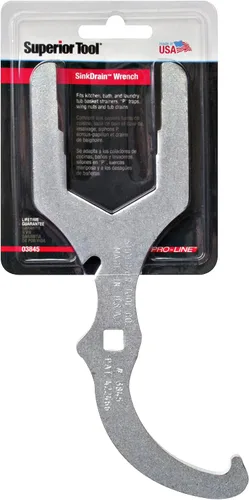Miniatura 2 de Superior Tool 03845 - Llave para desagüe de fregadero