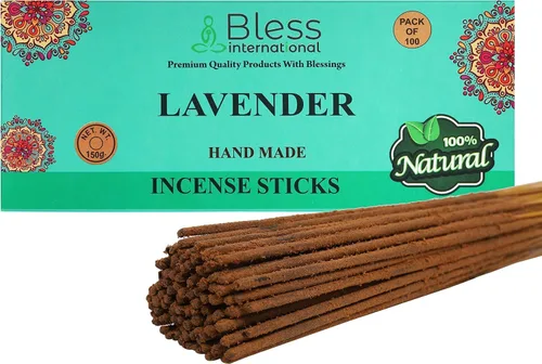 Miniatura 49 de Bless International varillas de incienso 100 % natural hechas a mano, sumergidas a mano, el mejor aroma Incienso y mirra