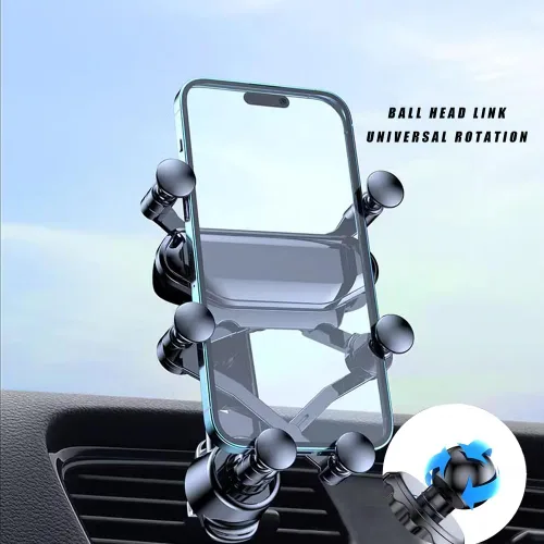 Miniatura 3 de for Chevy GMC Sierra 2019 2020 2021 2022 2023 2024 Car Mobile Phone Holder, Easy Clamp Cellphone Holder Phone Holder for Cars Rock Solid Car