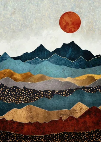 XWJJ Kit de pintura de diamantes de montaña, kit de arte de diamantes para adultos, taladro redondo completo (16 x 20 pulgadas), pintura de paisaje