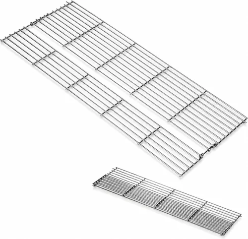 Miniatura 11 de GRISUN Rejilla de calentamiento plegable para parrilla de pellets Pit Boss 700FB, estante de calentamiento superior de acero inoxidable para Pit