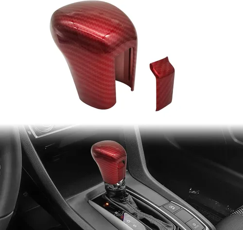 Compatible con Honda Civic de 10ª generación Sedan Hatchback Coupe 2021 2020 2019 2018 2017 2016 CVT Transmisión automática Accesorios para palanca